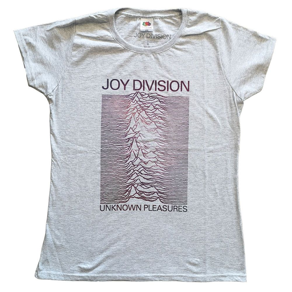 Joy Division - Unknown Pleasures Womens Heather Shirt