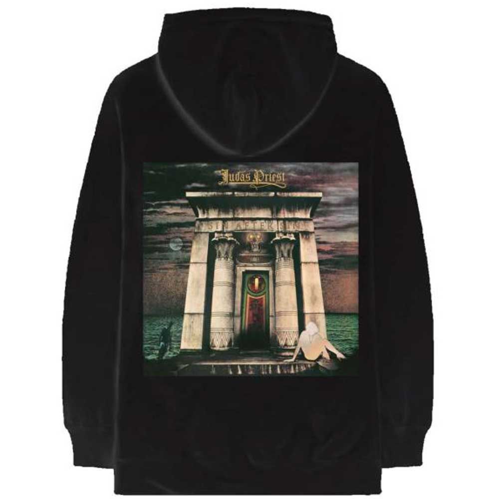 Judas Priest - Pullover Black Hoodie (Sin After Sin) - 100% Official Merchandise