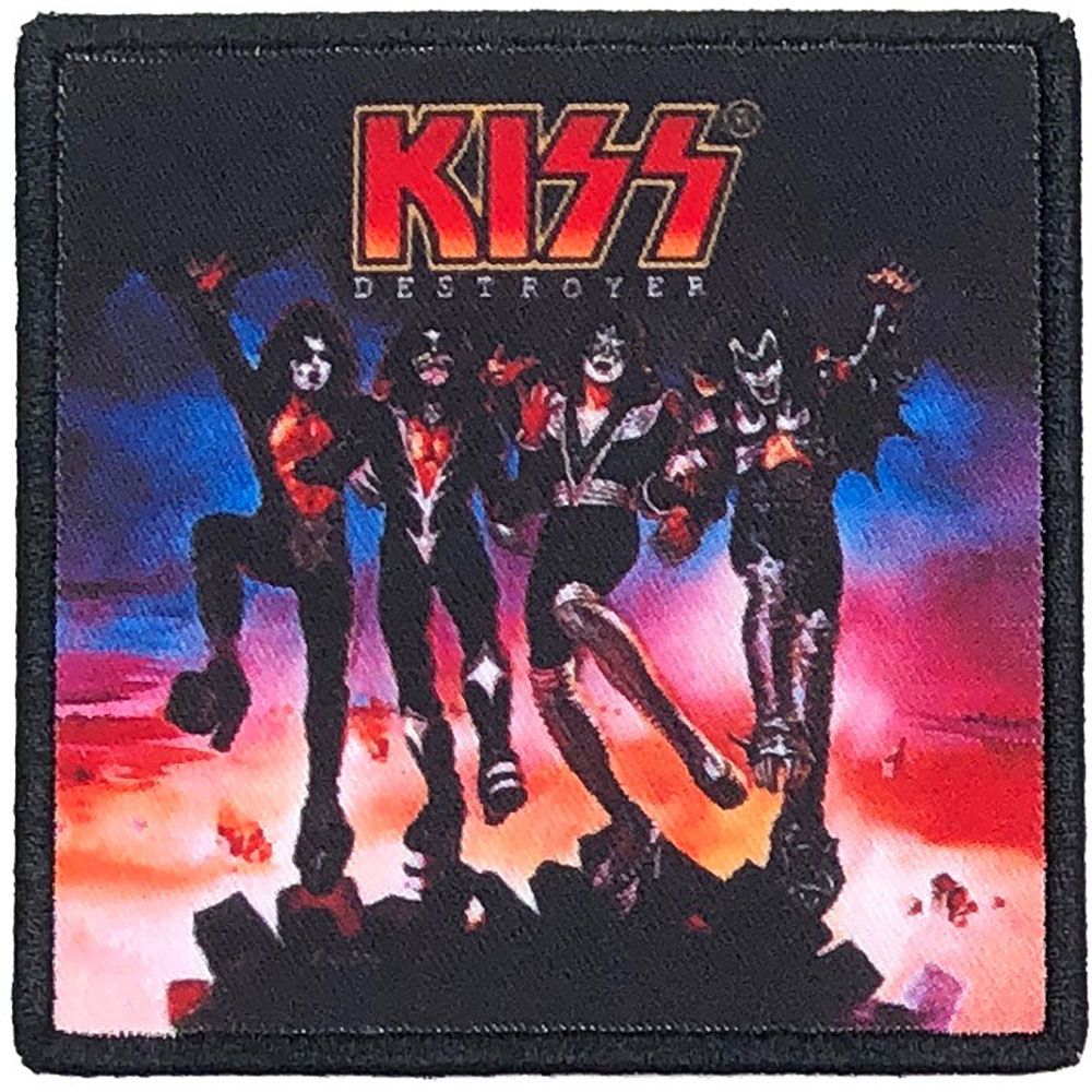 Kiss - Destroyer (90mm x 90mm) Sew-On Patch