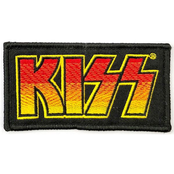 Kiss - Classic Logo (100mm x 50mm) Sew-On Patch