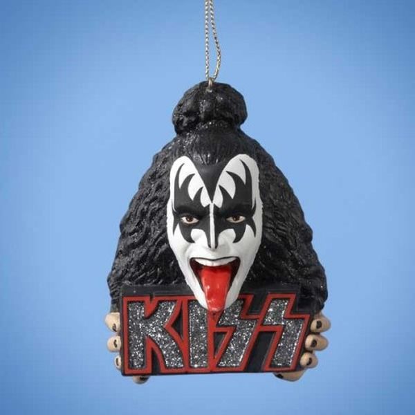 Kiss - Gene Simmons Noggin' Xmas Ornament