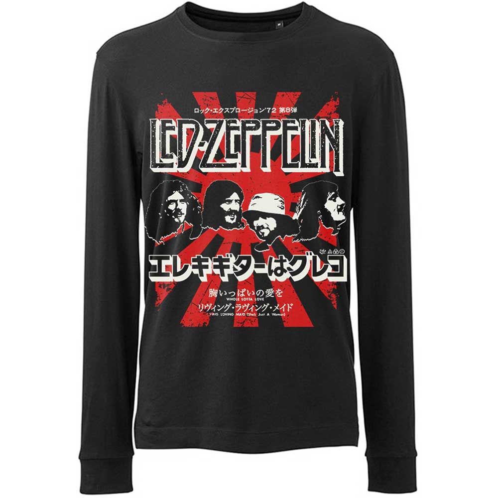 Led Zeppelin - Whole Lotta Love Black Long Sleeve Shirt