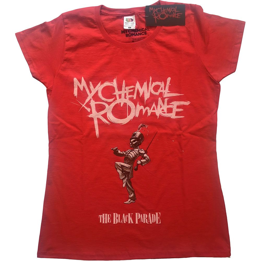 My Chemical Romance - Black Parade, The Womens Red Shirt