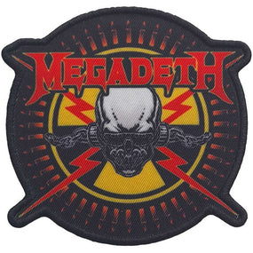 Megadeth - Bullets (90mm x 85mm) Sew-On Patch