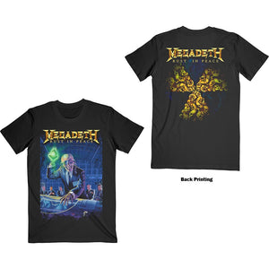 Megadeth - Rust In Peace 30th Anniversary Black Shirt
