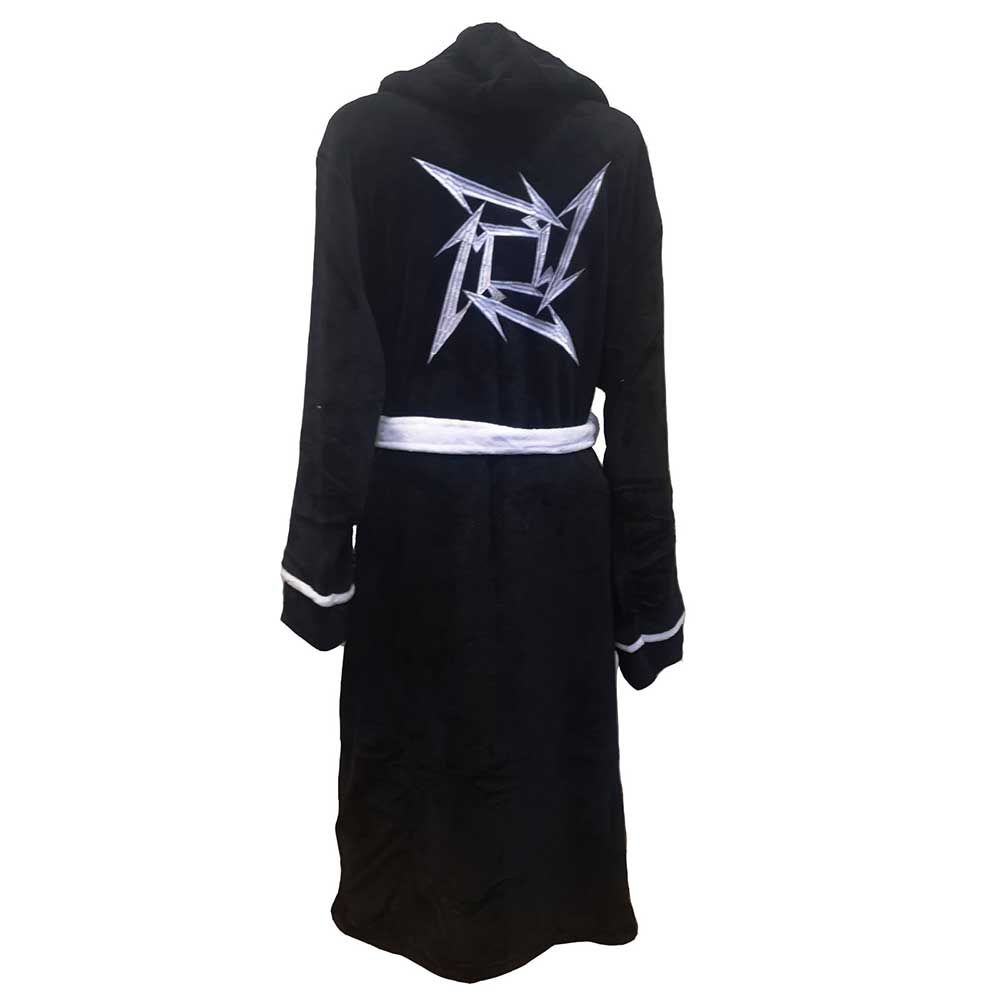 Metallica - Ninja Star Bathrobe Dressing Gown