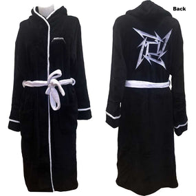 Metallica - Ninja Star Bathrobe Dressing Gown