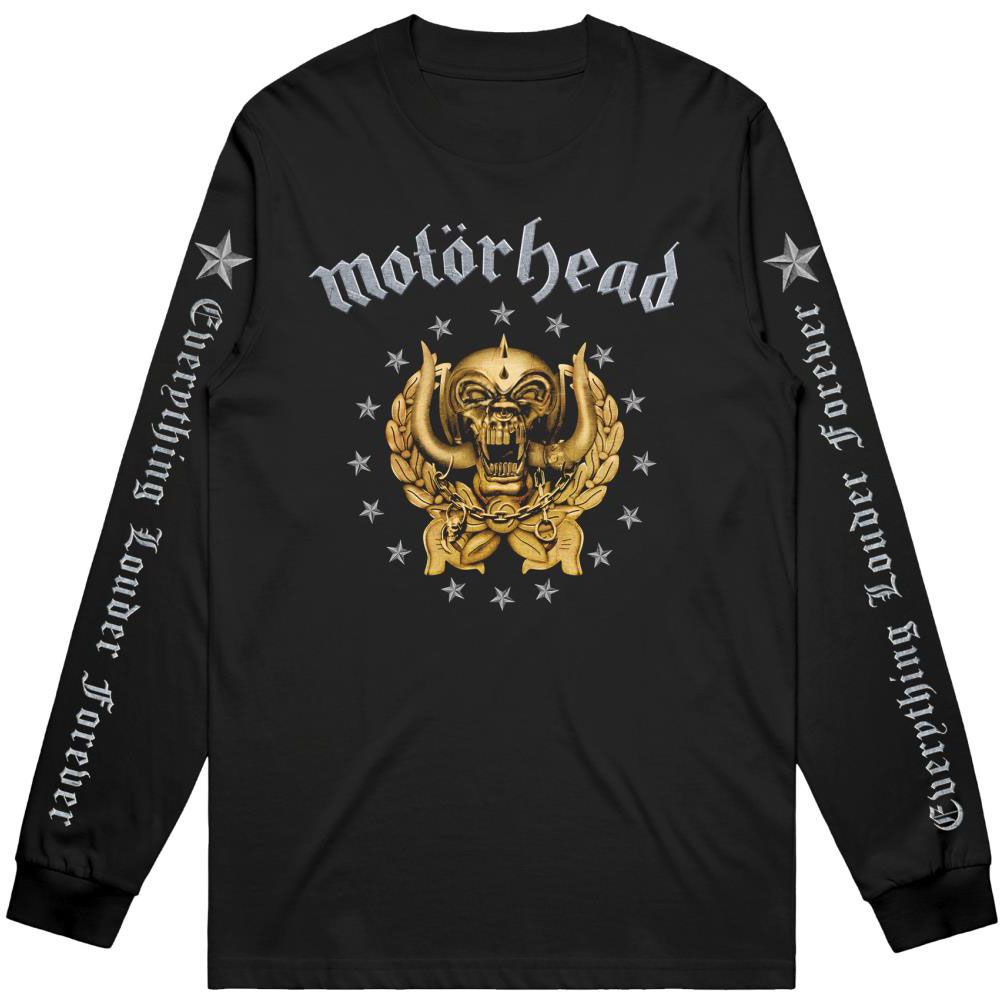 Motorhead - Everything Louder Forever Black Long Sleeve Shirt