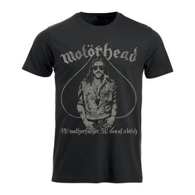 Motorhead - Lemmy 49% Motherfucker, 51% Son Of A Bitch Black Shirt