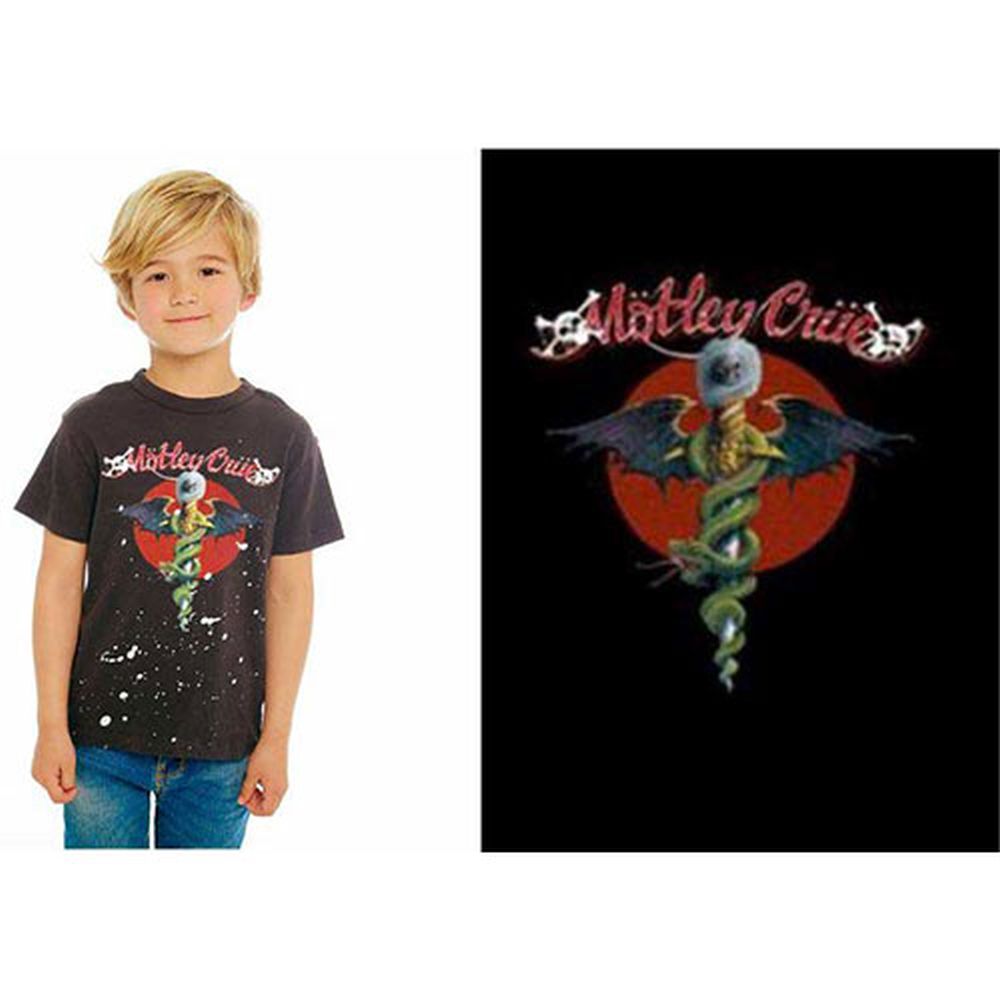 Motley Crue - Dr Feelgood Red Circle Toddler and Youth Shirt