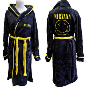 Nirvana - Smiley Bathrobe Dressing Gown