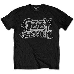 Osbourne, Ozzy - Vintage Logo Black Shirt