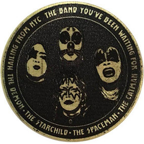 Kiss - Hailing From NYC (95mm) Sew-On Patch
