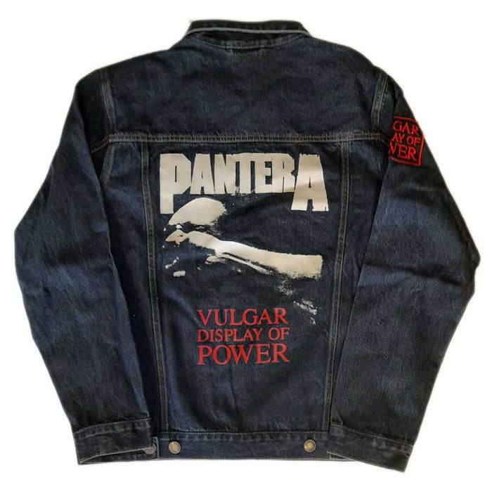 Pantera - Vulgar Display Of Power - Washed Denim Jacket