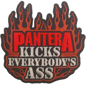 Pantera - Kicks Everybody's Ass (100mm x 95mm) Sew-On Patch
