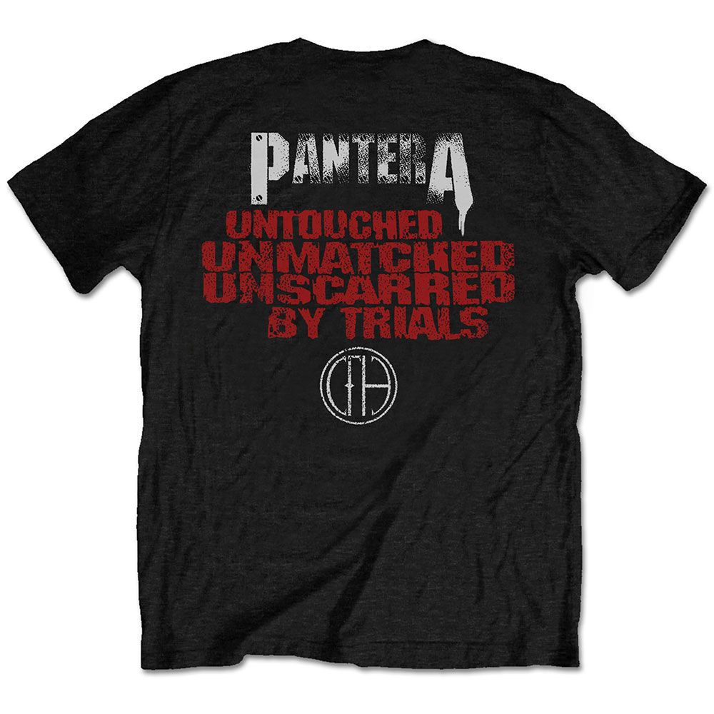 Pantera - Untouched, Unmatched, Unscarred Black Shirt