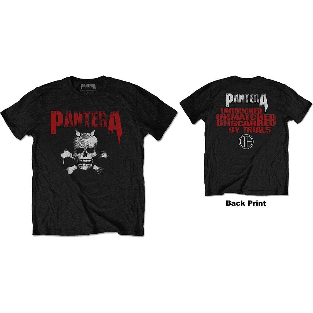 Pantera - Untouched, Unmatched, Unscarred Black Shirt