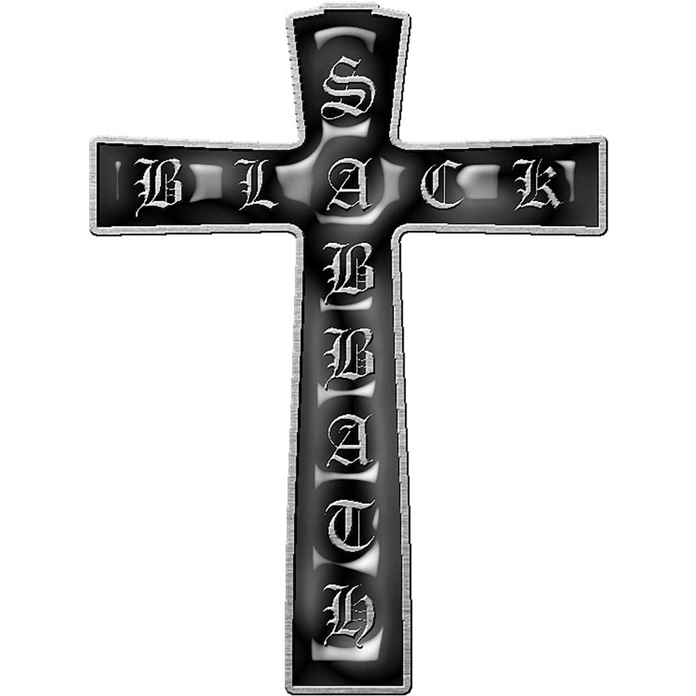 Black Sabbath - Pin Badge - Cross