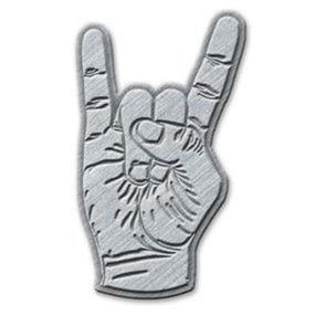 Metal Horns - Pin Badge - Horns