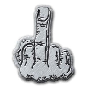Middle Finger - Pin Badge - Finger