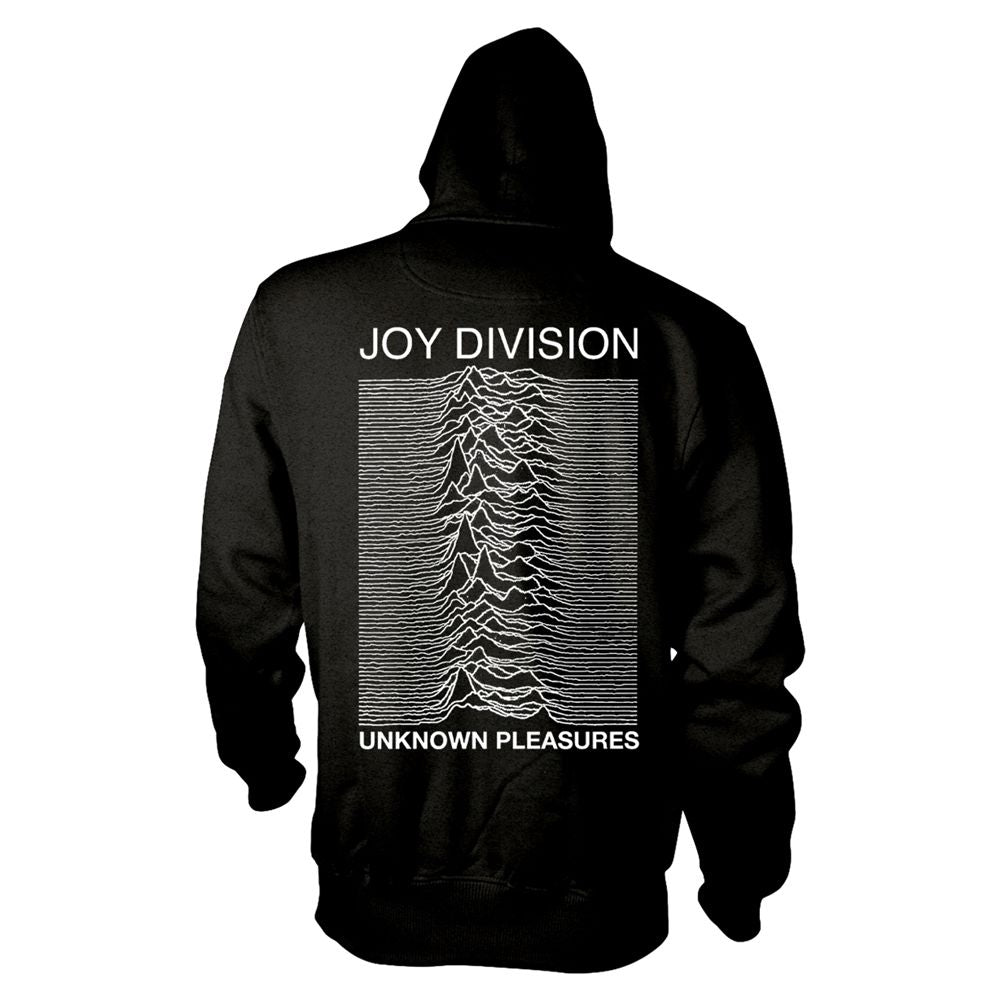 Joy Division - Zip Black Hoodie (Unknown Pleasures)