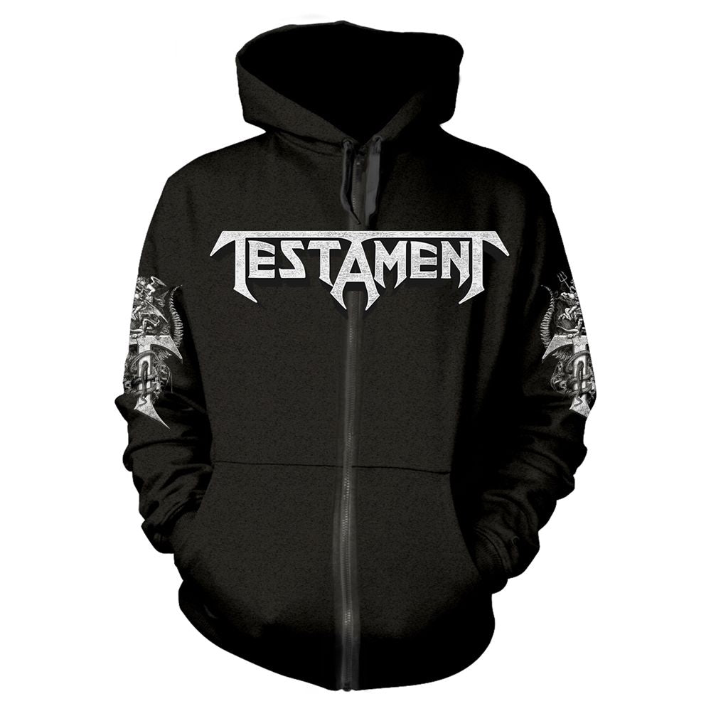 Testament - Zip Black Hoodie (Hell)