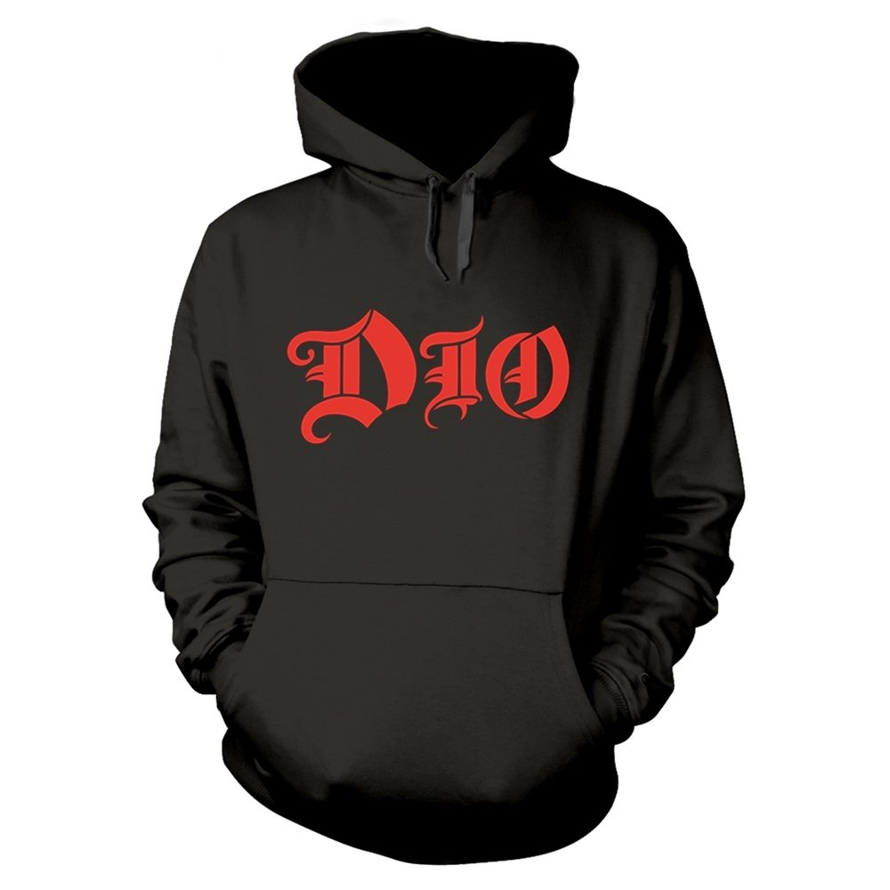 Dio - Pullover Black Hoodie (Holy Diver)