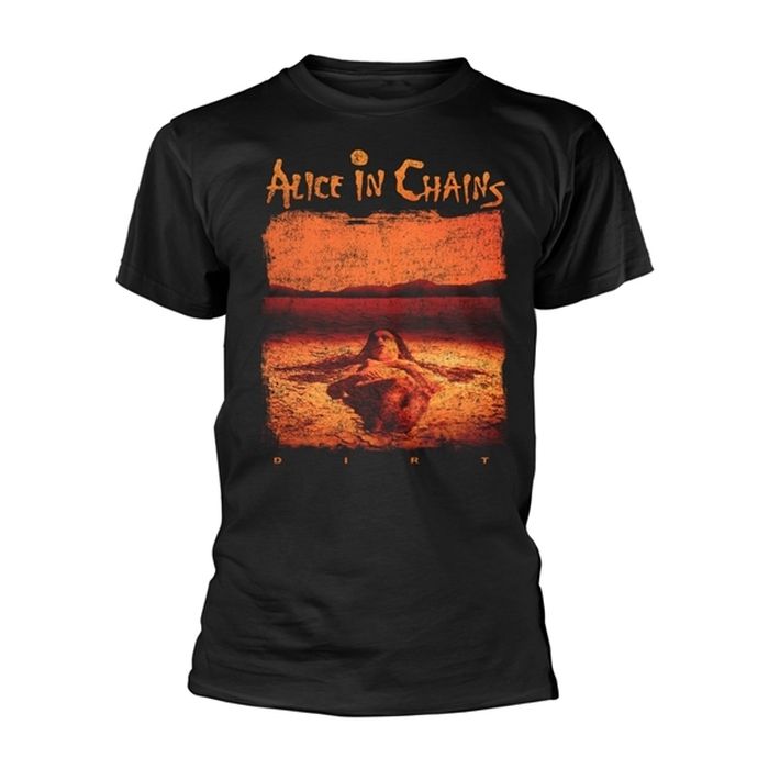 Alice In Chains - Dirt Tracklist Black Shirt