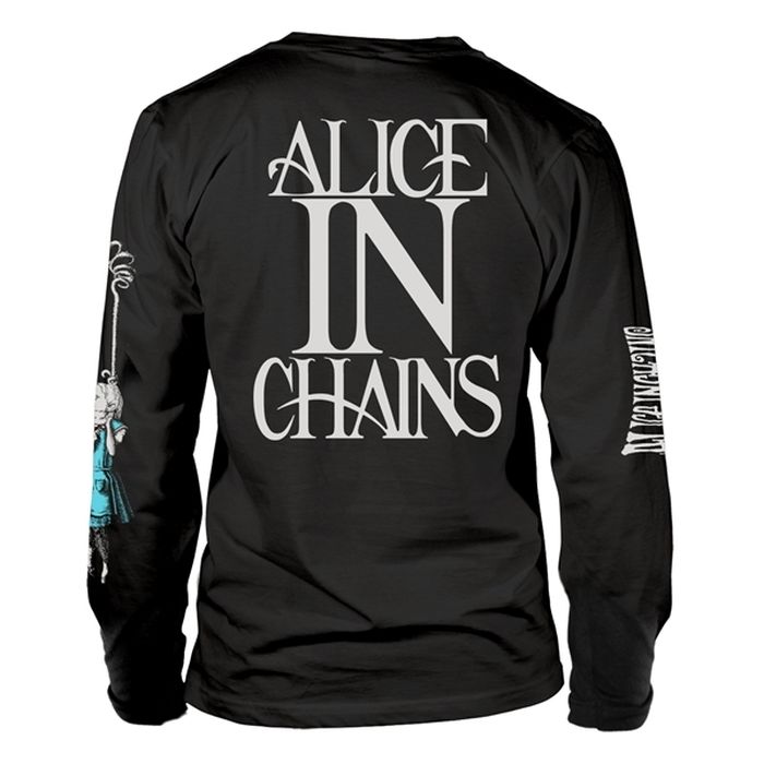 Alice In Chains - Wonderland Black Long Sleeve Shirt