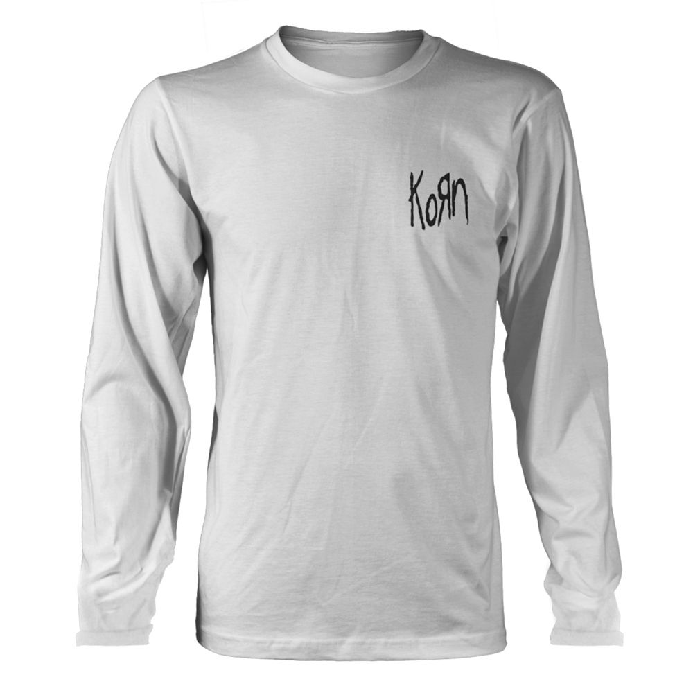 Korn - Requiem Long Sleeve White Shirt