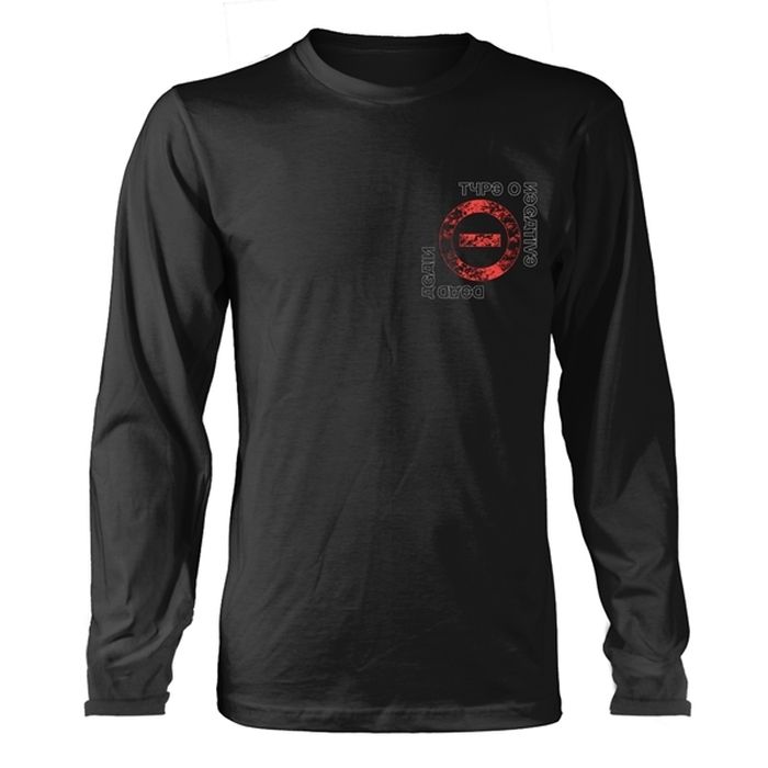 Type O Negative - Dead Again Red Rasputin Black Long Sleeve Shirt