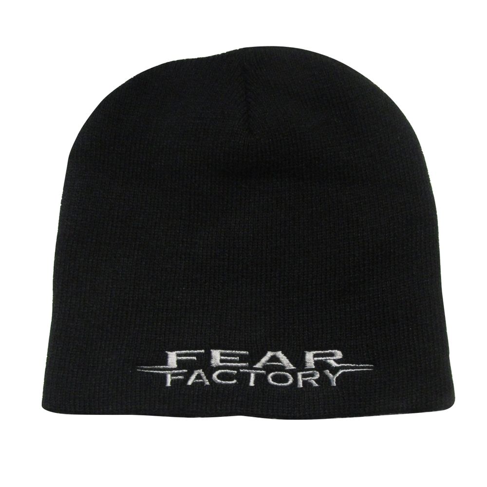 Fear Factory - Knit Beanie - Embroidered - Skinny Logo