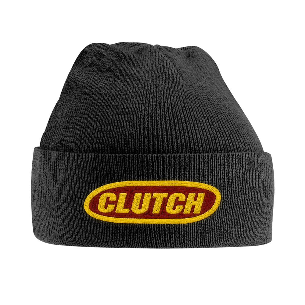 Clutch - Knit Beanie - Embroidered - Logo