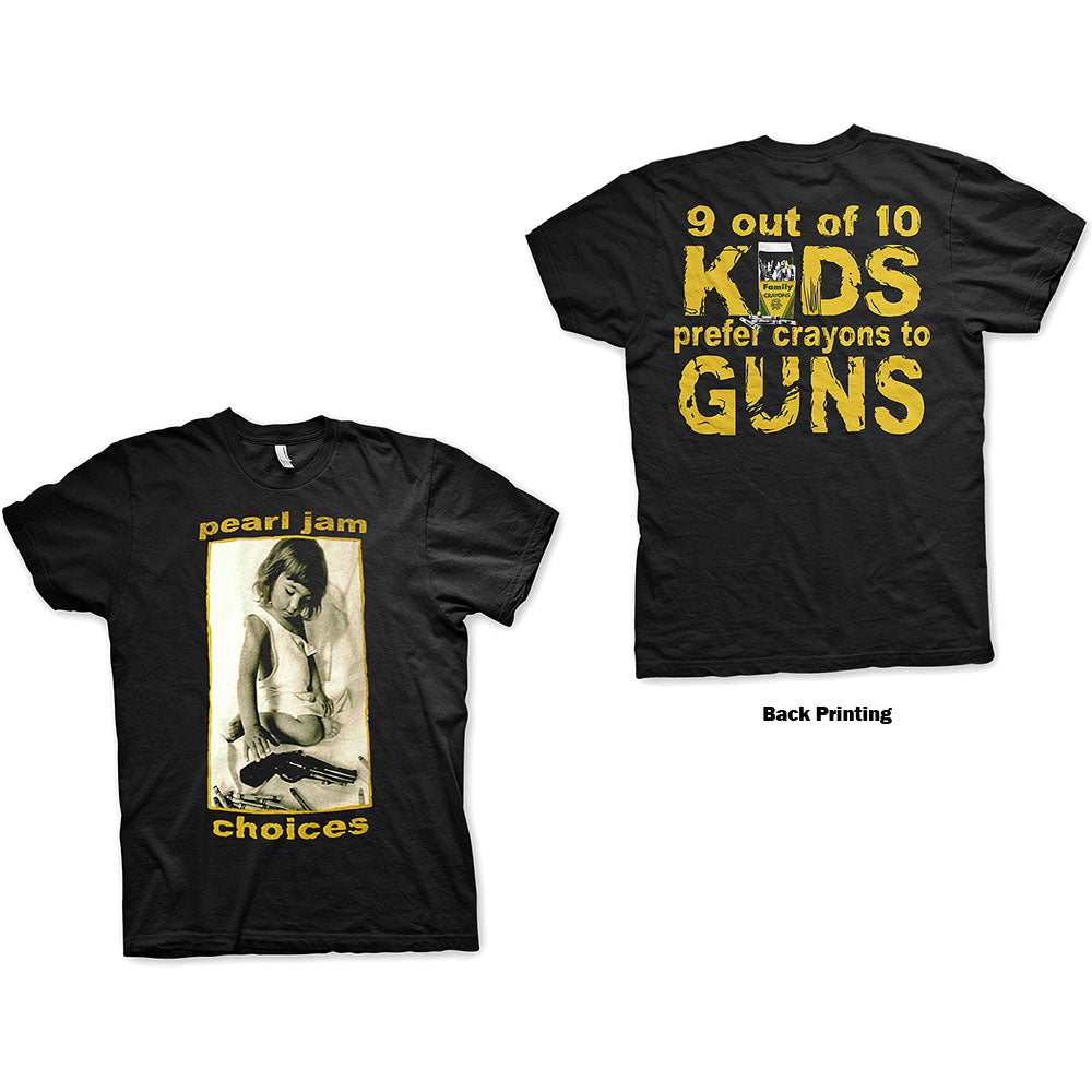Pearl Jam - Choices Black Shirt