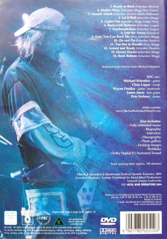 Schenker, Michael - World Wide Live 2004 (R0) - DVD - Music