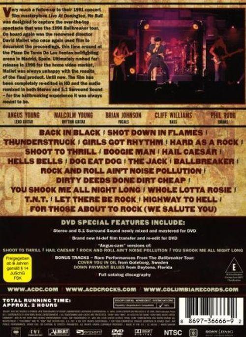 ACDC - No Bull - The Directors Cut (R0) - DVD - Music