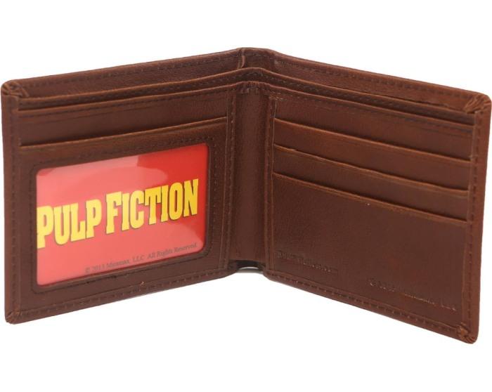 Pulp Fiction - Bad Mother Fucker Wallet and Jules Driver License (Made In USA) - Bi-Fold Wallet - Leather - Embroidered
