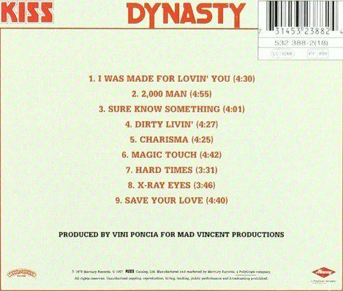 Kiss - Dynasty - CD - New