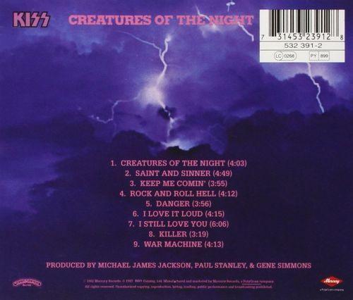 Kiss - Creatures Of The Night - CD - New