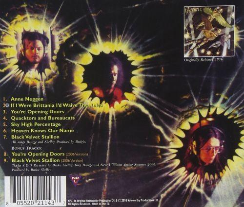 Budgie - If I Were Brittania Id Waive The Rules (2010 rem. w. 2 bonus tracks) - CD - New