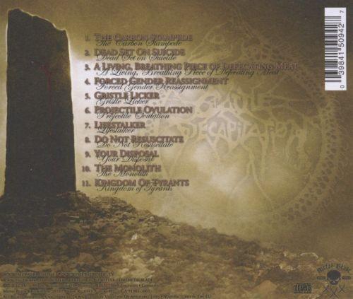 Cattle Decapitation - Monolith Of Inhumanity - CD - New