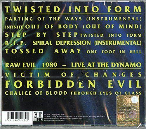 Forbidden - Twisted Into Form/Raw Evil Live At The Dynamo - CD - New