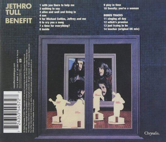 Jethro Tull - Benefit (rem. w. 4 bonus tracks) - CD - New
