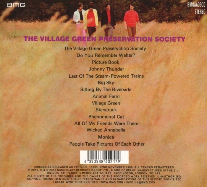 Kinks - Kinks Are The Village Green Preservation Society, The (50th Ann.) - CD - New