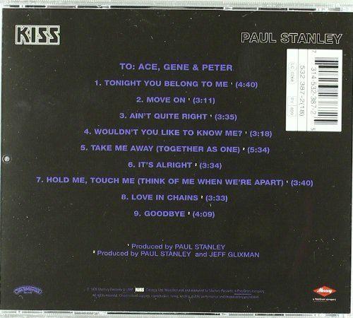 Kiss - Paul Stanley - CD - New