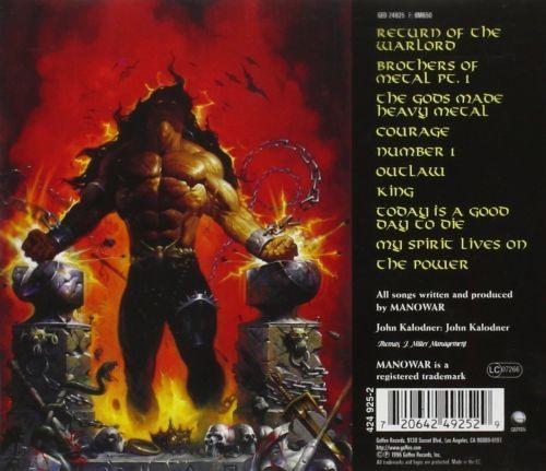 Manowar - Louder Than Hell - CD - New