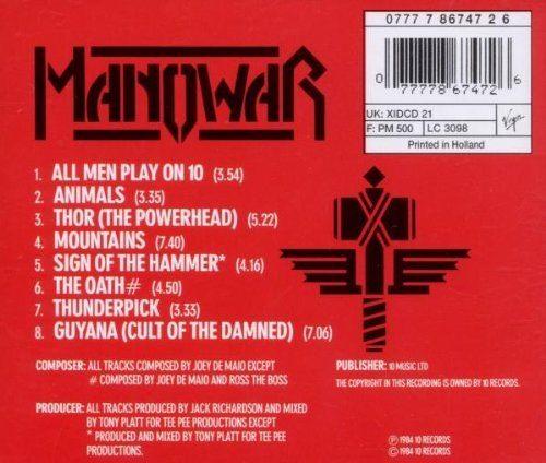 Manowar - Sign Of The Hammer - CD - New