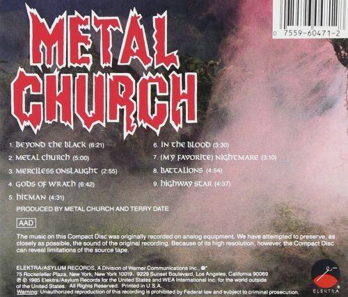 Metal Church - Metal Church - CD - New