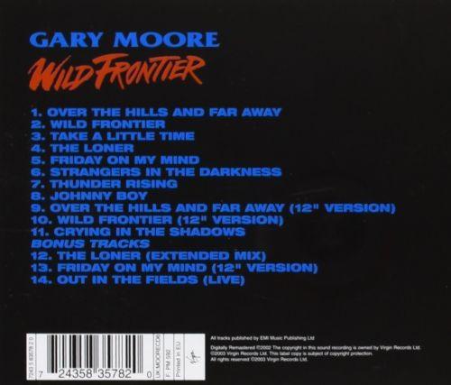 Moore, Gary - Wild Frontier (2003 remastered reissue with 3 bonus tracks) - CD - New