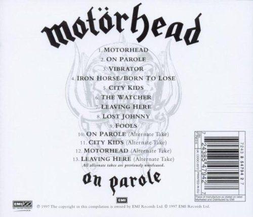 Motorhead - On Parole - CD - New
